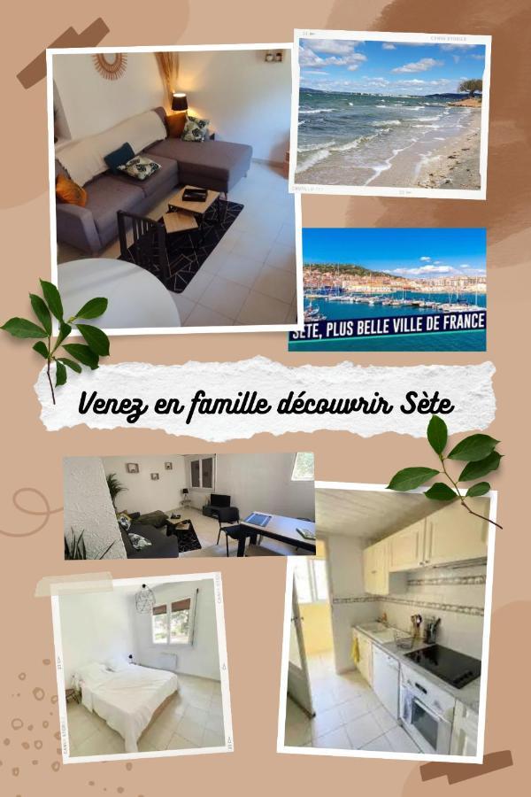 Appartement Spacieux Avec Parking Gratuit Sète Exteriör bild